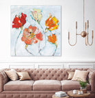 The Sanctuary III by Kellie Day on GIANT ART - red floral