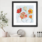 The Sanctuary III by Kellie Day on GIANT ART - red floral