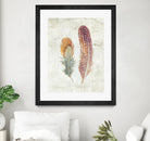 Natural Flora XI Bold Feathers by Danhui Nai on GIANT ART - beige contemporary