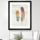 Natural Flora XI Bold Feathers by Danhui Nai on GIANT ART - beige contemporary