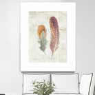 Natural Flora XI Bold Feathers by Danhui Nai on GIANT ART - beige contemporary