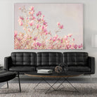 Pink Tree Tops I by Elizabeth Urquhart on GIANT ART - beige floral