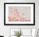 Pink Tree Tops I by Elizabeth Urquhart on GIANT ART - beige floral