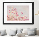 Pink Tree Tops I by Elizabeth Urquhart on GIANT ART - beige floral