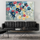Winter Flowers I by Silvia Vassileva on GIANT ART - pink floral