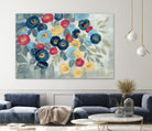 Winter Flowers I by Silvia Vassileva on GIANT ART - pink floral