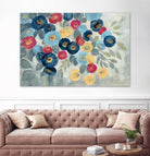 Winter Flowers I by Silvia Vassileva on GIANT ART - pink floral