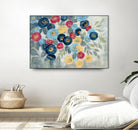 Winter Flowers I by Silvia Vassileva on GIANT ART - pink floral