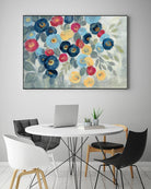 Winter Flowers I by Silvia Vassileva on GIANT ART - pink floral