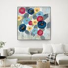 Winter Flowers II by Silvia Vassileva on GIANT ART - grey floral