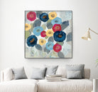 Winter Flowers II by Silvia Vassileva on GIANT ART - grey floral