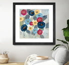 Winter Flowers II by Silvia Vassileva on GIANT ART - grey floral