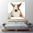 Oberon Watercolor by Avery Tillmon on GIANT ART - brown animals