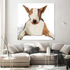 Oberon Watercolor by Avery Tillmon on GIANT ART - brown animals