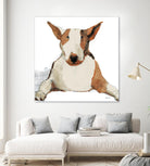 Oberon Watercolor by Avery Tillmon on GIANT ART - brown animals