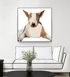 Oberon Watercolor by Avery Tillmon on GIANT ART - brown animals