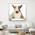 Oberon Watercolor by Avery Tillmon on GIANT ART - brown animals