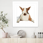 Oberon Watercolor by Avery Tillmon on GIANT ART - brown animals