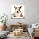 Oberon Watercolor by Avery Tillmon on GIANT ART - brown animals