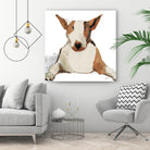 Oberon Watercolor by Avery Tillmon on GIANT ART - brown animals