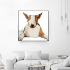 Oberon Watercolor by Avery Tillmon on GIANT ART - brown animals