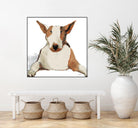 Oberon Watercolor by Avery Tillmon on GIANT ART - brown animals