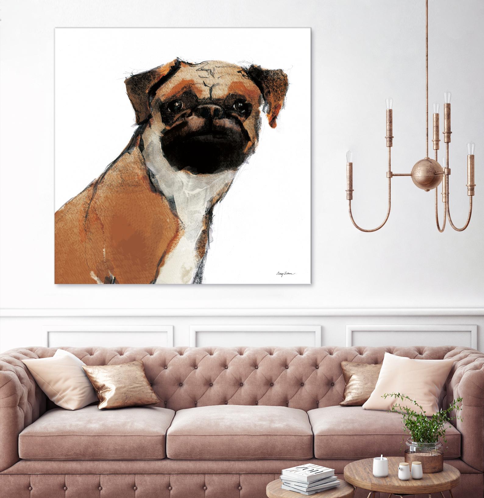 Orpheus Watercolor by Avery Tillmon on GIANT ART - brown animals