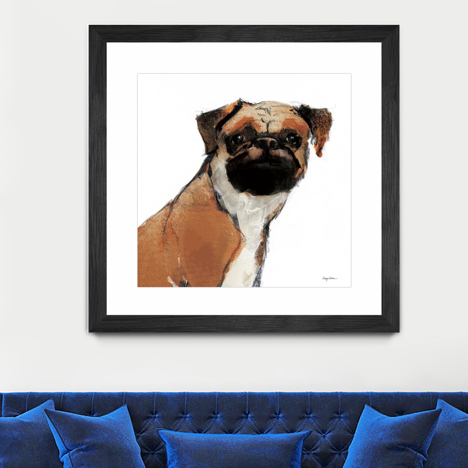 Orpheus Watercolor by Avery Tillmon on GIANT ART - brown animals