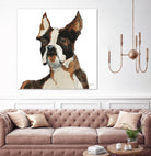 Snug Watercolor by Avery Tillmon on GIANT ART - brown animals