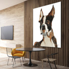 Snug Watercolor by Avery Tillmon on GIANT ART - brown animals