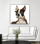 Snug Watercolor by Avery Tillmon on GIANT ART - brown animals