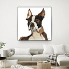 Snug Watercolor by Avery Tillmon on GIANT ART - brown animals