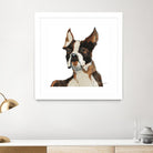 Snug Watercolor by Avery Tillmon on GIANT ART - brown animals