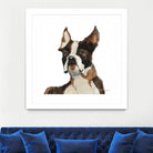 Snug Watercolor by Avery Tillmon on GIANT ART - brown animals