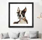 Snug Watercolor by Avery Tillmon on GIANT ART - brown animals