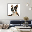 Snug Watercolor by Avery Tillmon on GIANT ART - brown animals