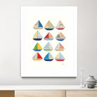 Wind and Waves VII by Courtney Prahl on GIANT ART - beige nautical