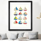 Wind and Waves VII by Courtney Prahl on GIANT ART - beige nautical