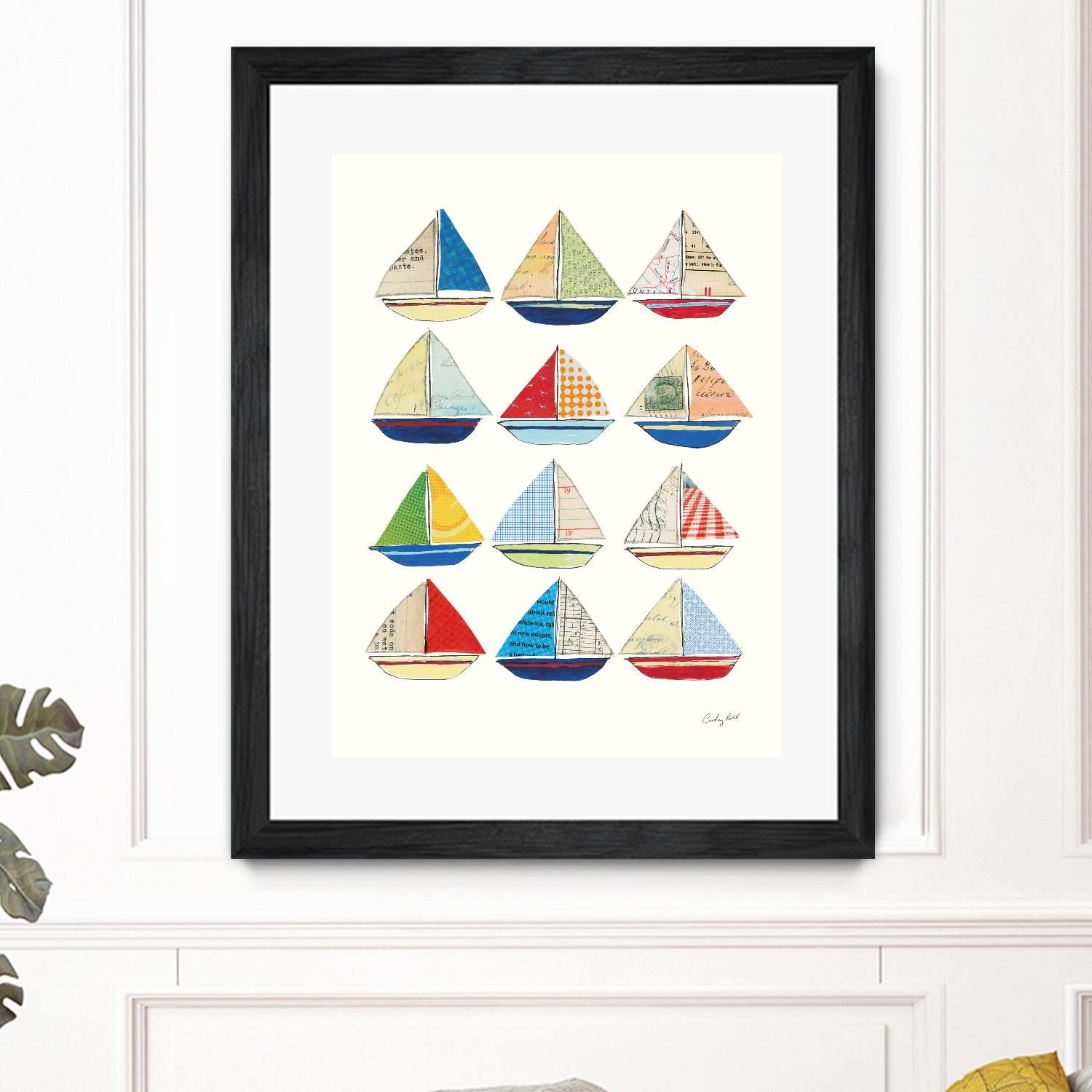 Wind and Waves VII by Courtney Prahl on GIANT ART - beige nautical