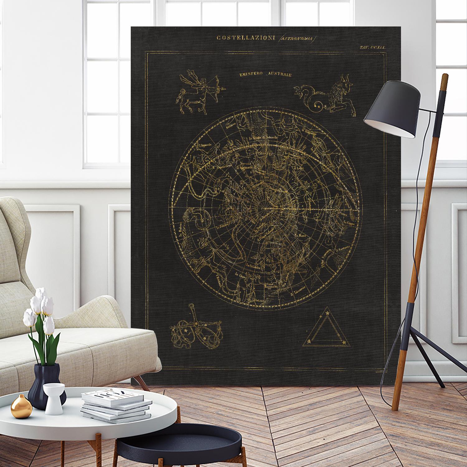 Costellazioni I by Portfolio on GIANT ART - grey maps