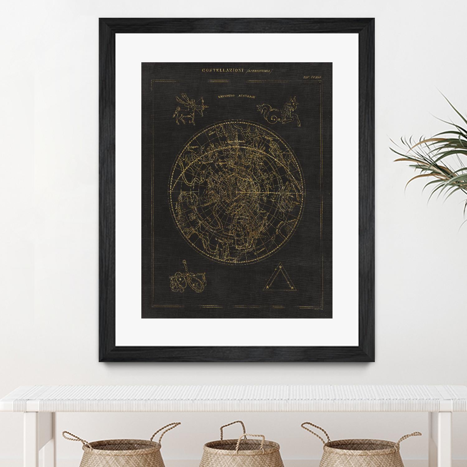 Costellazioni I by Portfolio on GIANT ART - grey maps