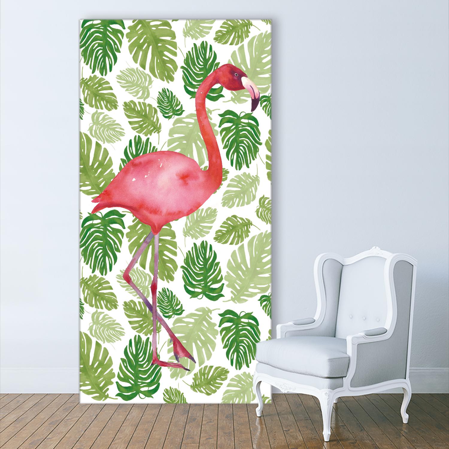 Tropical Flamingo I by Portfolio on GIANT ART - pink tropical