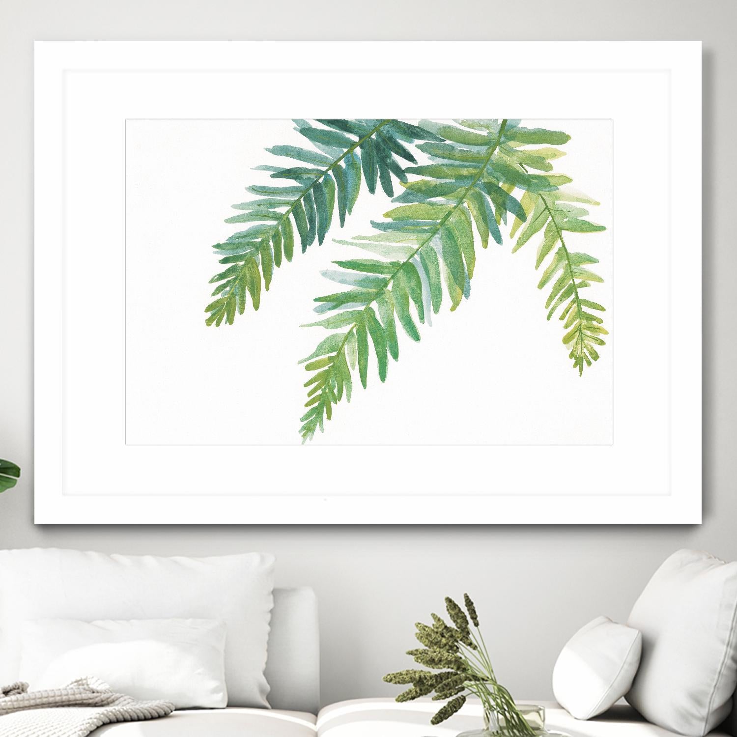 Bohemian Summer III by Chris Paschke on GIANT ART - green tropical