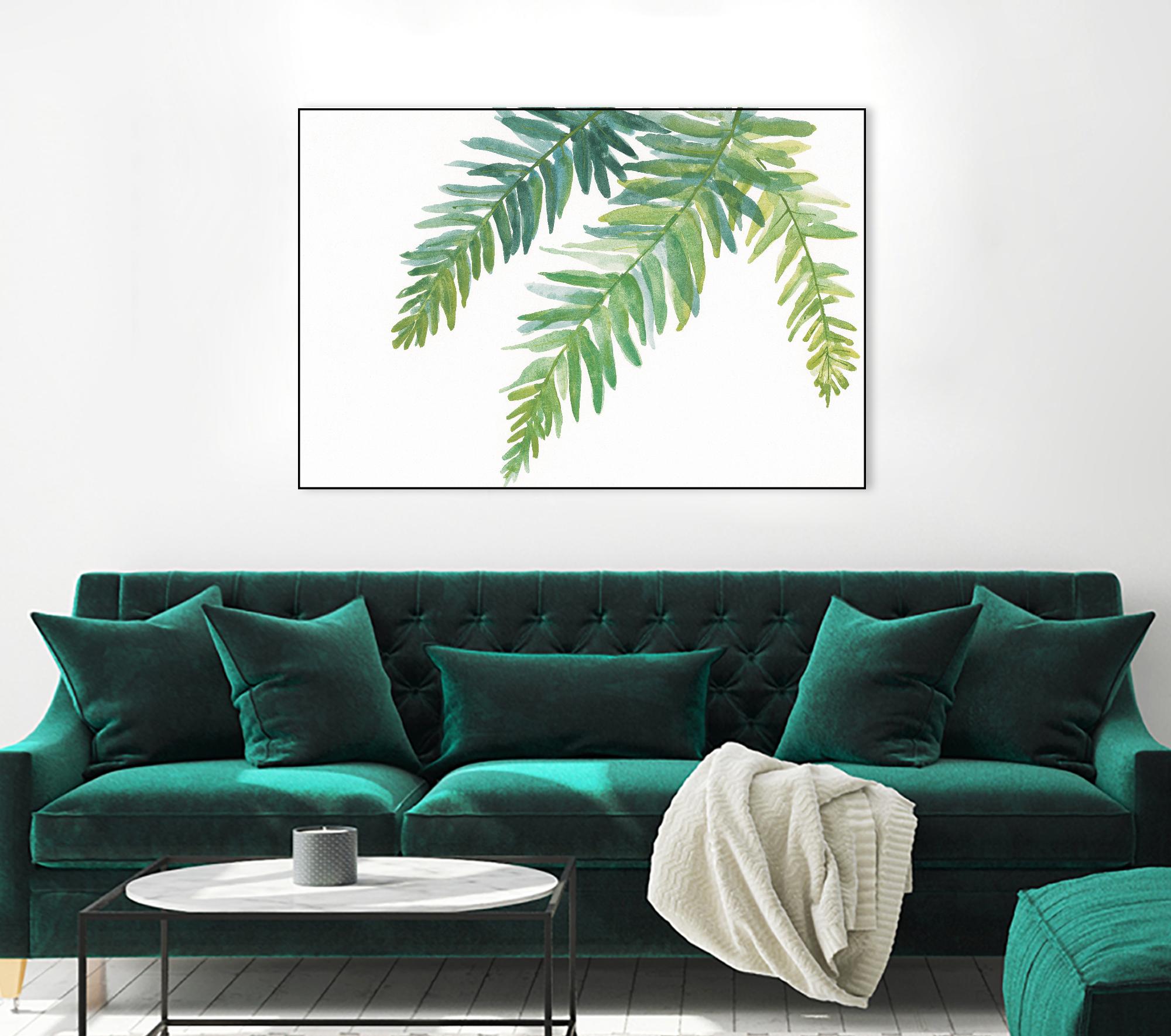 Bohemian Summer III by Chris Paschke on GIANT ART - green tropical