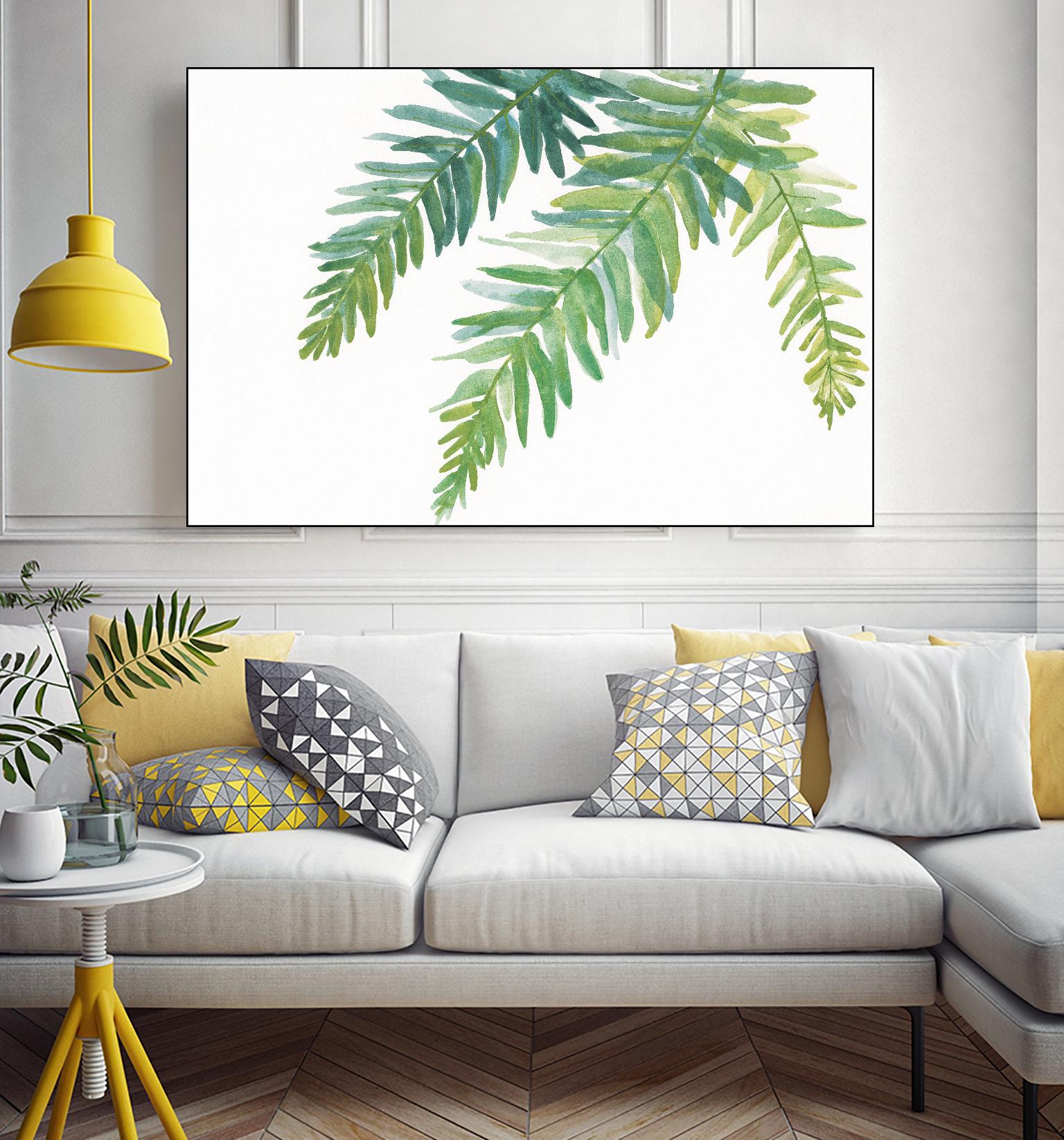 Bohemian Summer III by Chris Paschke on GIANT ART - green tropical