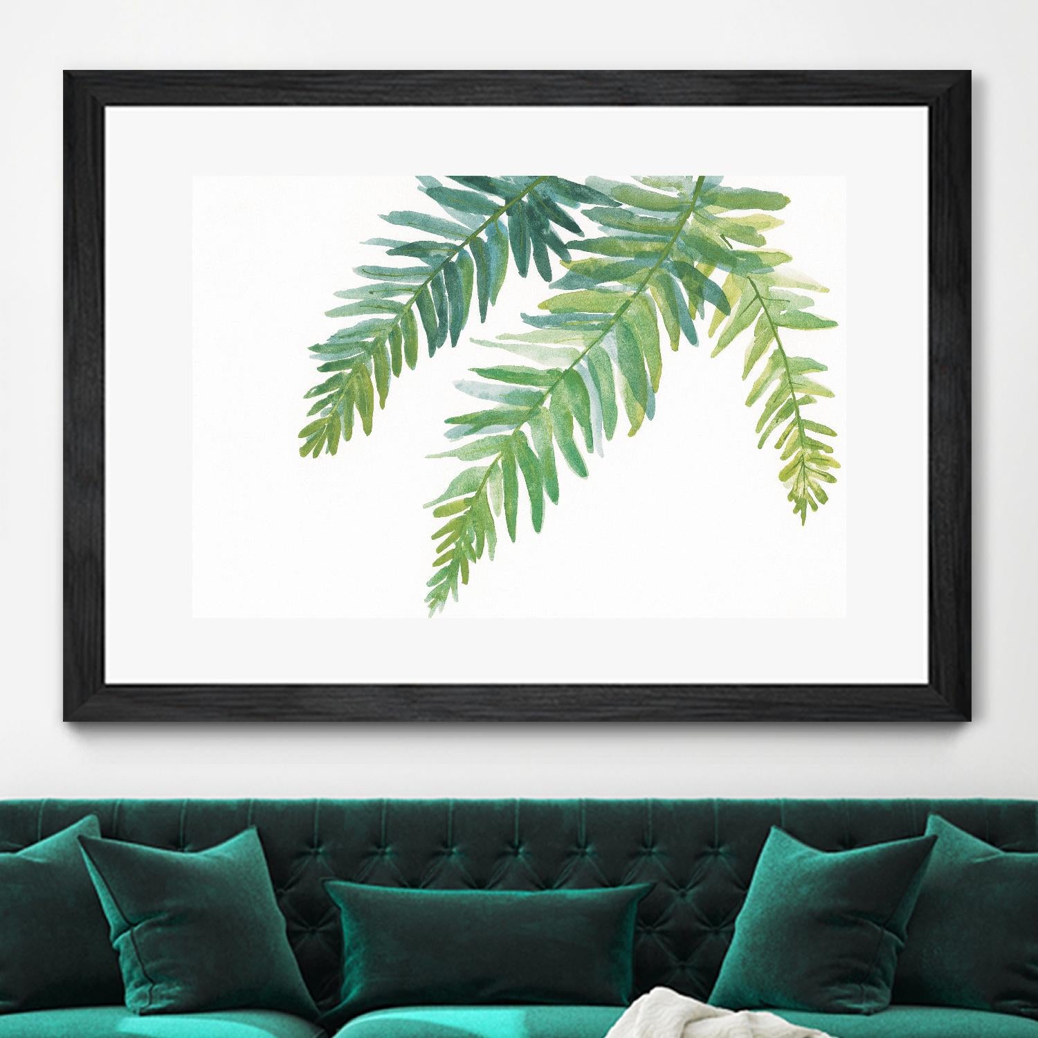 Bohemian Summer III by Chris Paschke on GIANT ART - green tropical