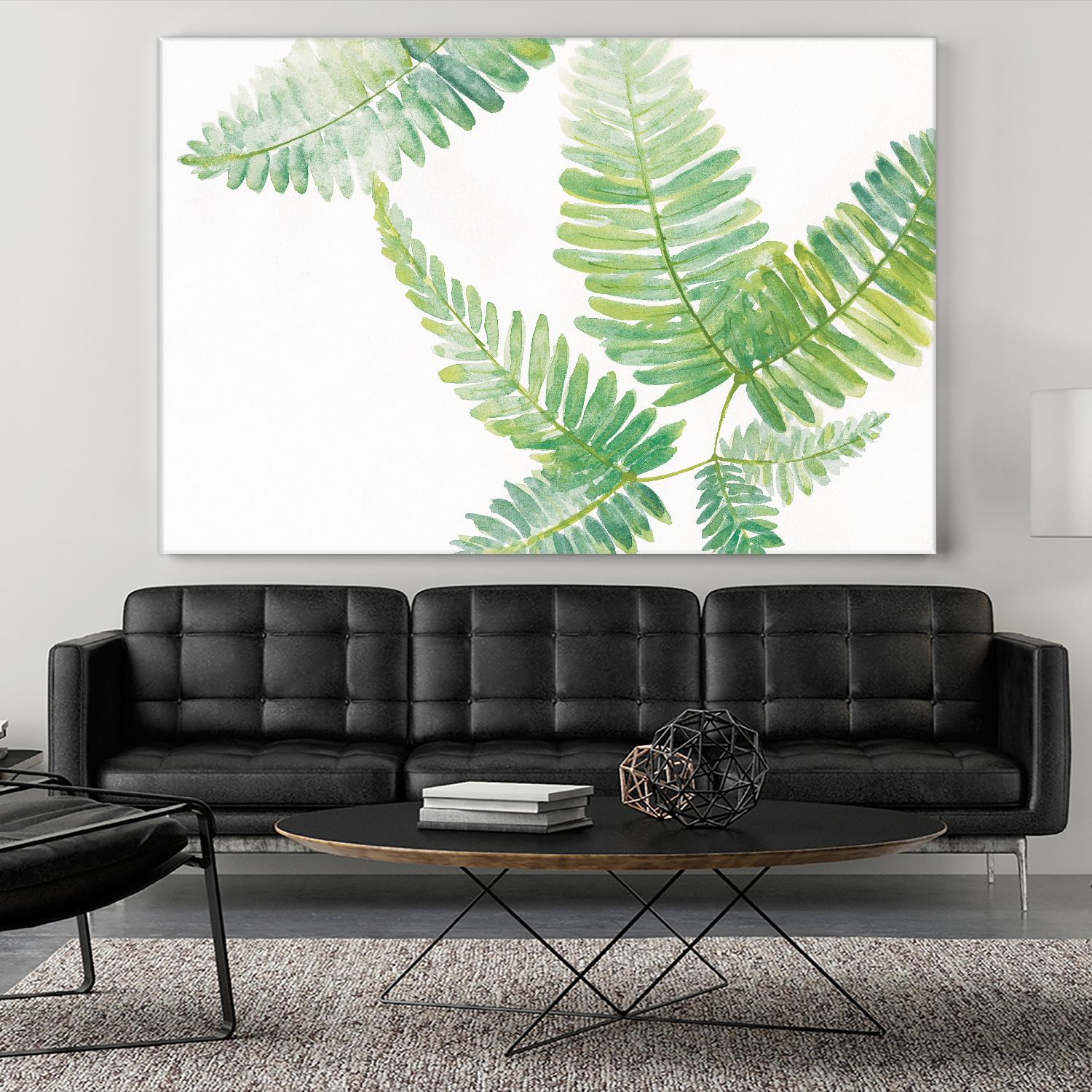 Ferns I by Chris Paschke on GIANT ART - green tropical