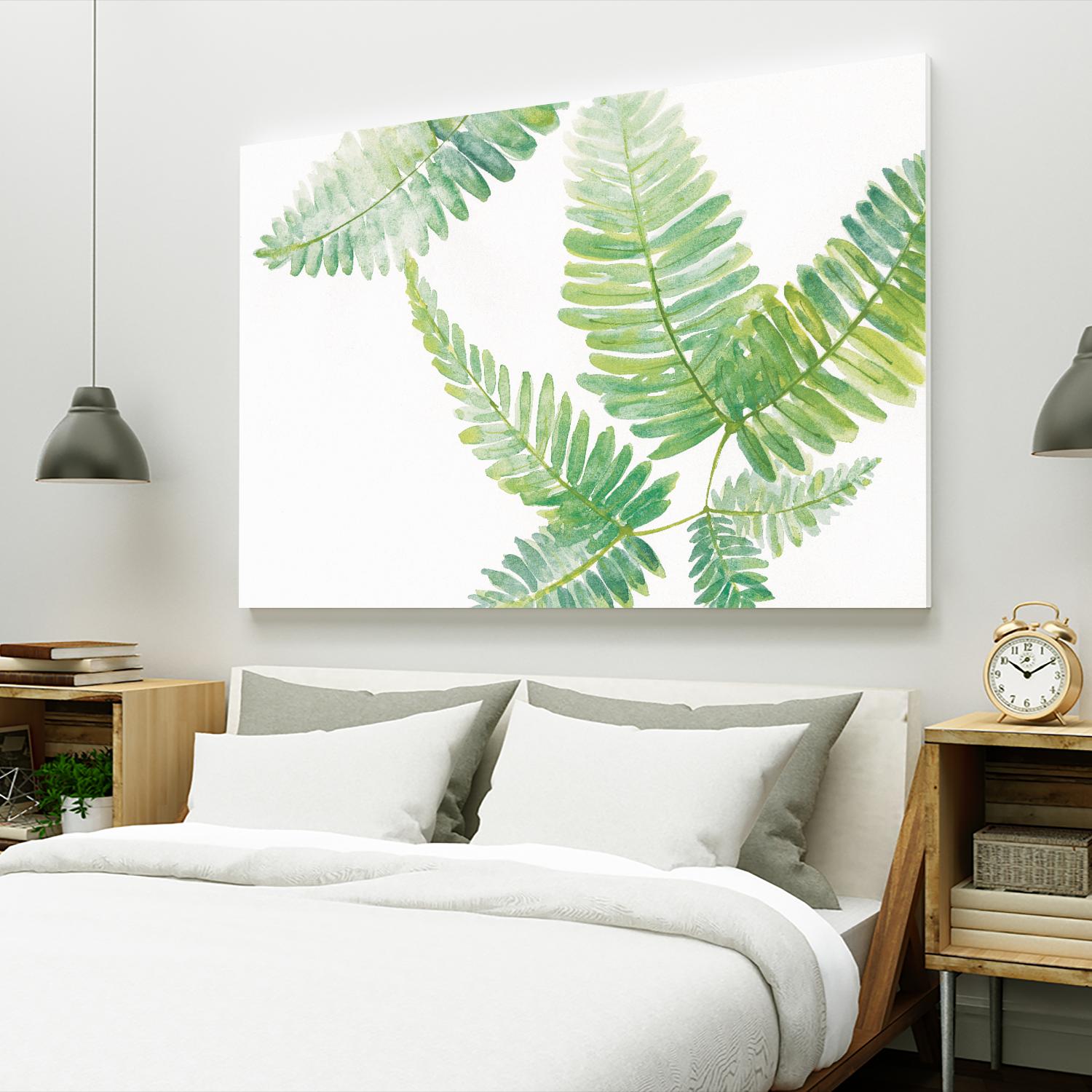 Ferns I by Chris Paschke on GIANT ART - green tropical