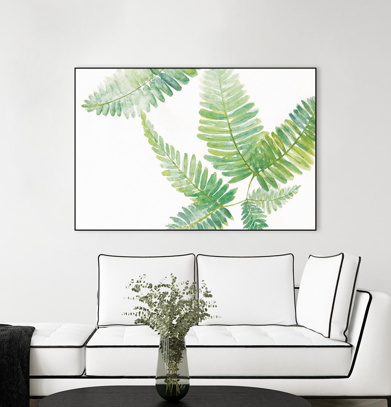 Ferns I by Chris Paschke on GIANT ART - green tropical