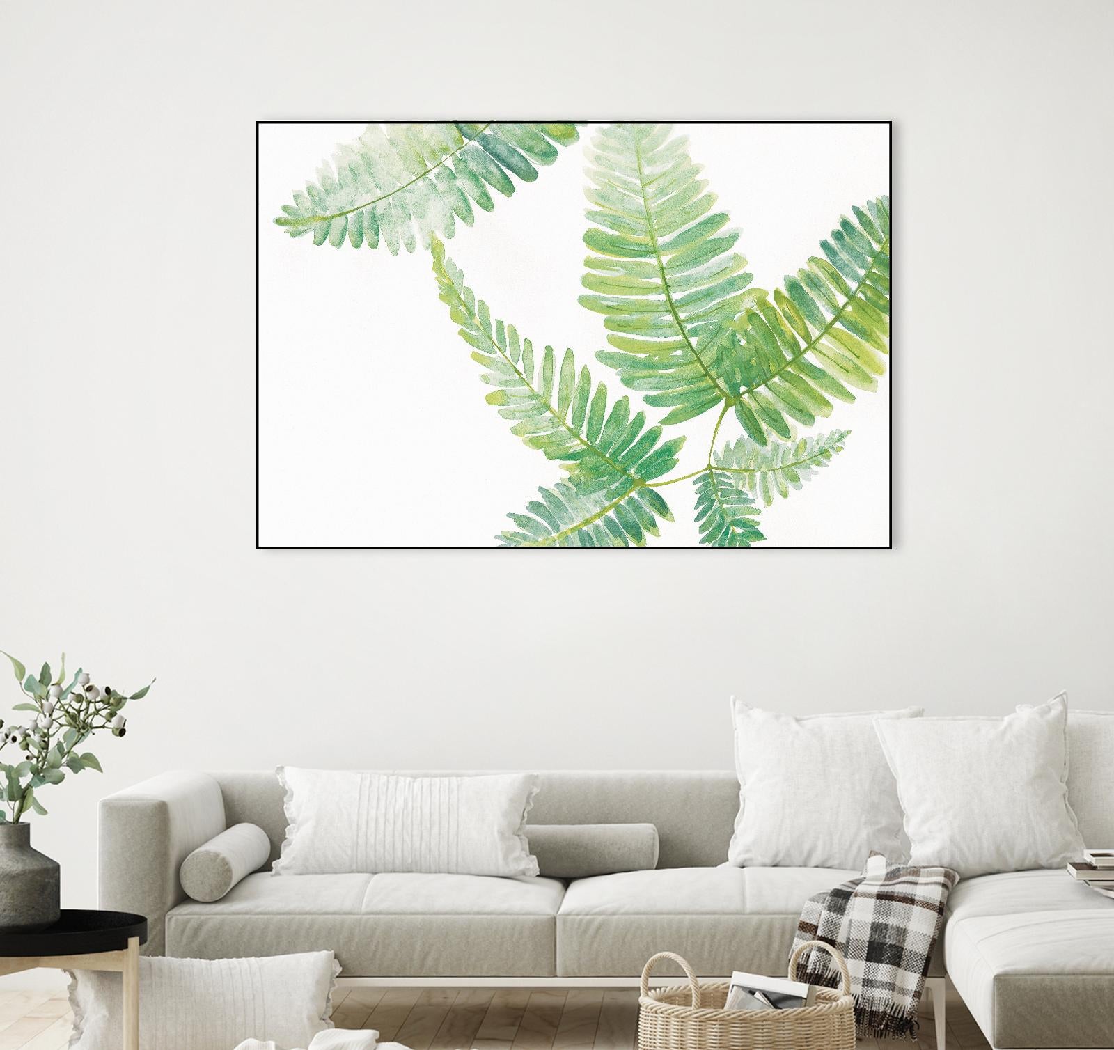 Ferns I by Chris Paschke on GIANT ART - green tropical